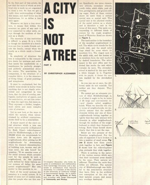 Part II, page 58 of A City is Not a Tree, Architectural Forum, 1965
